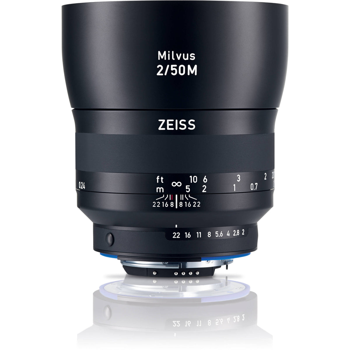 Lente Zeiss Milvus 50mm f/2M ZF.2 Macro - vista principal