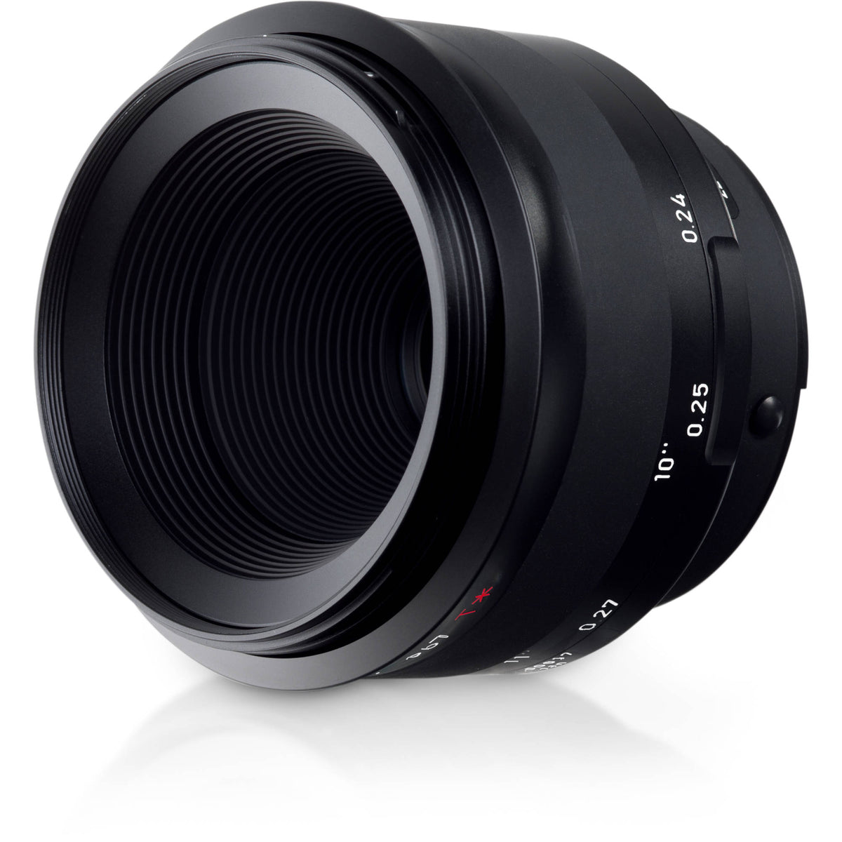Lente Zeiss Milvus 50mm f/2M ZF.2 Macro - vista frontal