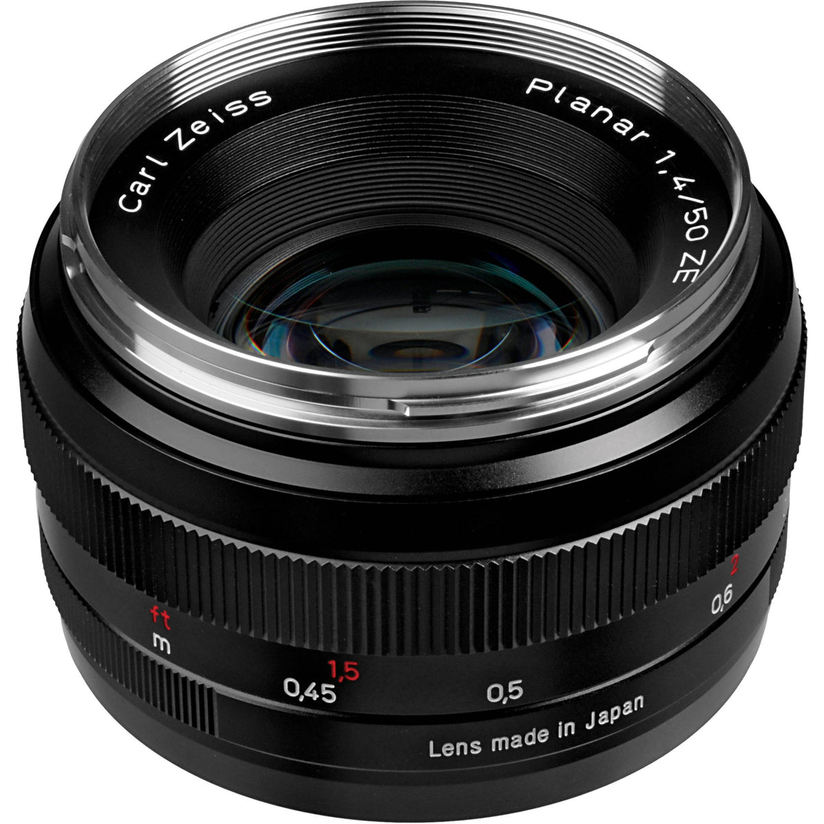Lente Zeiss Planar T* 50mm f/1.4 ZE - vista principal