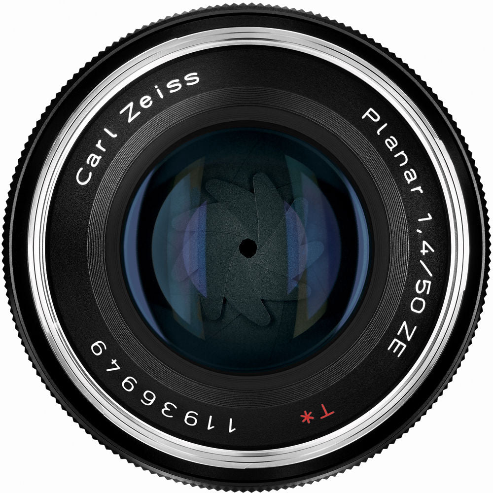 Lente Zeiss Planar T* 50mm f/1.4 ZE - detalle
