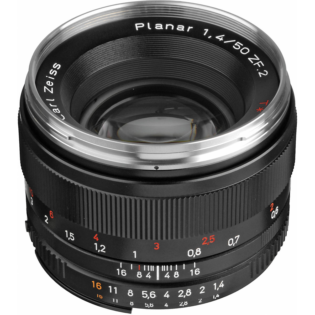 Lente Zeiss Planar T* 50mm f/1.4 ZF.2 - vista principal