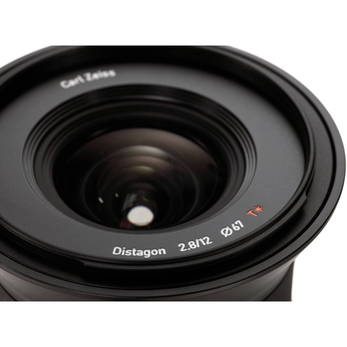 Lente ZEISS Touit 12mm f/2.8 - vista frontal