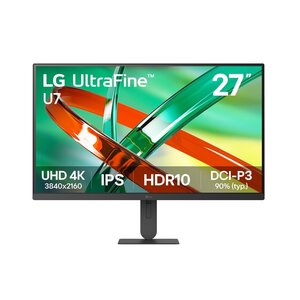LG UltraFine UT Monitor de 27"UHD 4K, Pantalla IPS UHD 4K de 27# (3840 x 2160),DCI-P3 90 % (t�pico) con HDR10, - imagen 6