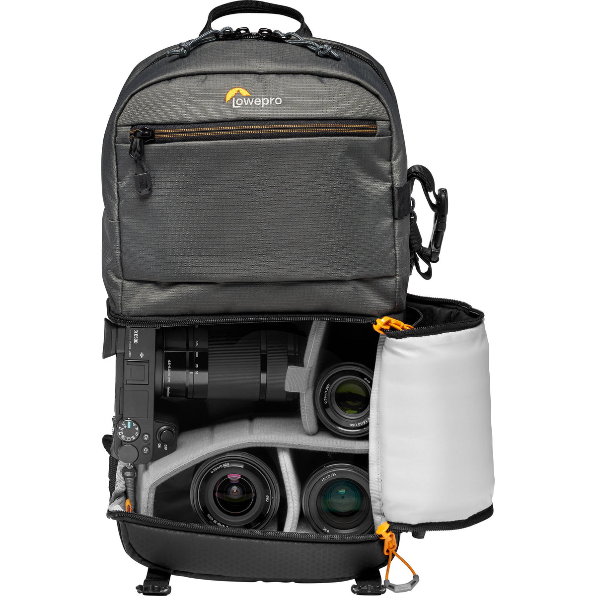 Lowepro Slingshot SL 250 AW III (Negro) - puertos y conexiones