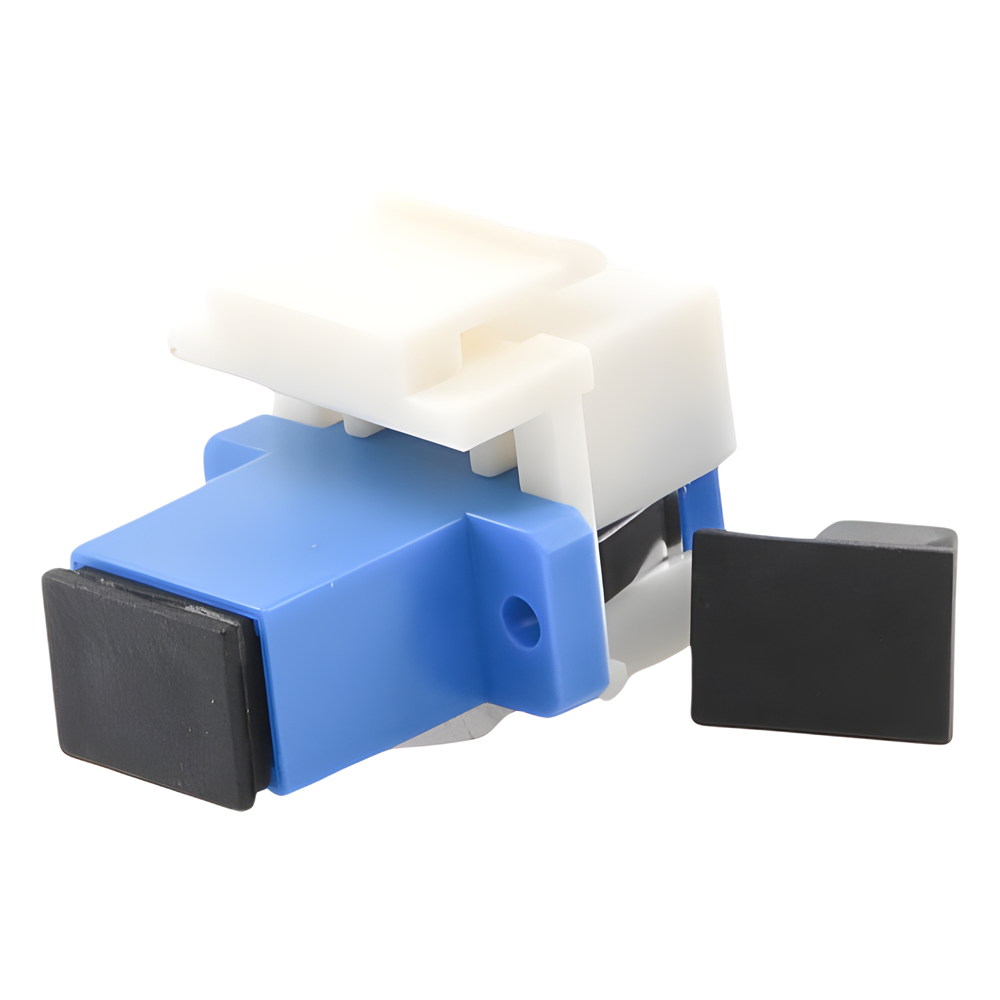 Acoplador Keystone de fibra óptica LinkedPro LP-FO-AD-6126 Monomodo Simplex