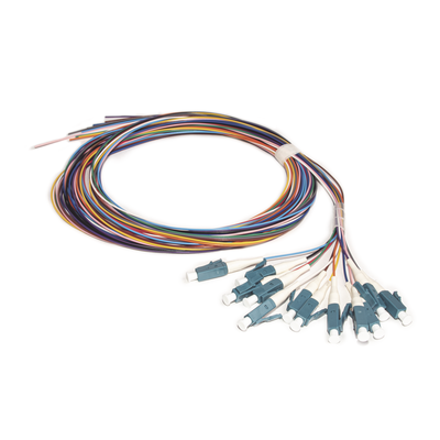 Kit de 12 Pigtails LC LinkedPro LP-FO-SM-PIG-12-LCU Monomodo LC/UPC 2 m