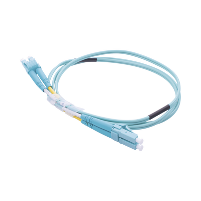 Jumper de Fibra Óptica LinkedPro LP-FOM3-LCLC-R01 Multimodo OM3 Dúplex