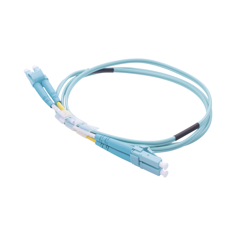 Jumper de Fibra Óptica LinkedPro LP-FOM3-LCLC-R01 Multimodo OM3 Dúplex