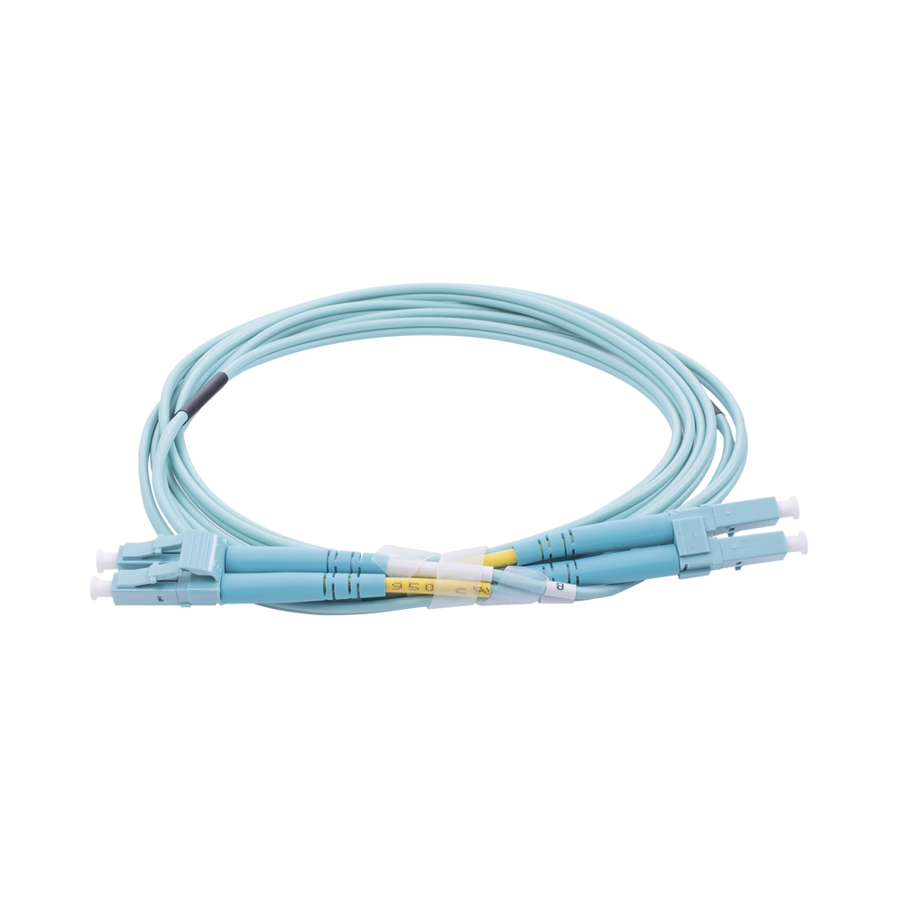 Jumper de Fibra Óptica LinkedPro LP-FOM3-LCLC-R02 Multimodo OM3 Dúplex 2 m