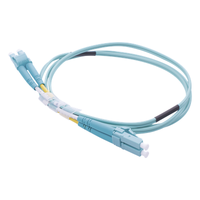 Jumper de Fibra Óptica LinkedPro LP-FOM4-LCLC-R01 Multimodo OM4 Dúplex