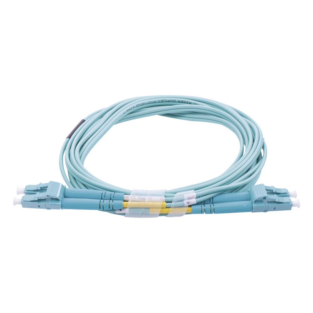Jumper de Fibra Óptica LinkedPro LP-FOM4-LCLC-R03 Multimodo OM4 Dúplex 3 m
