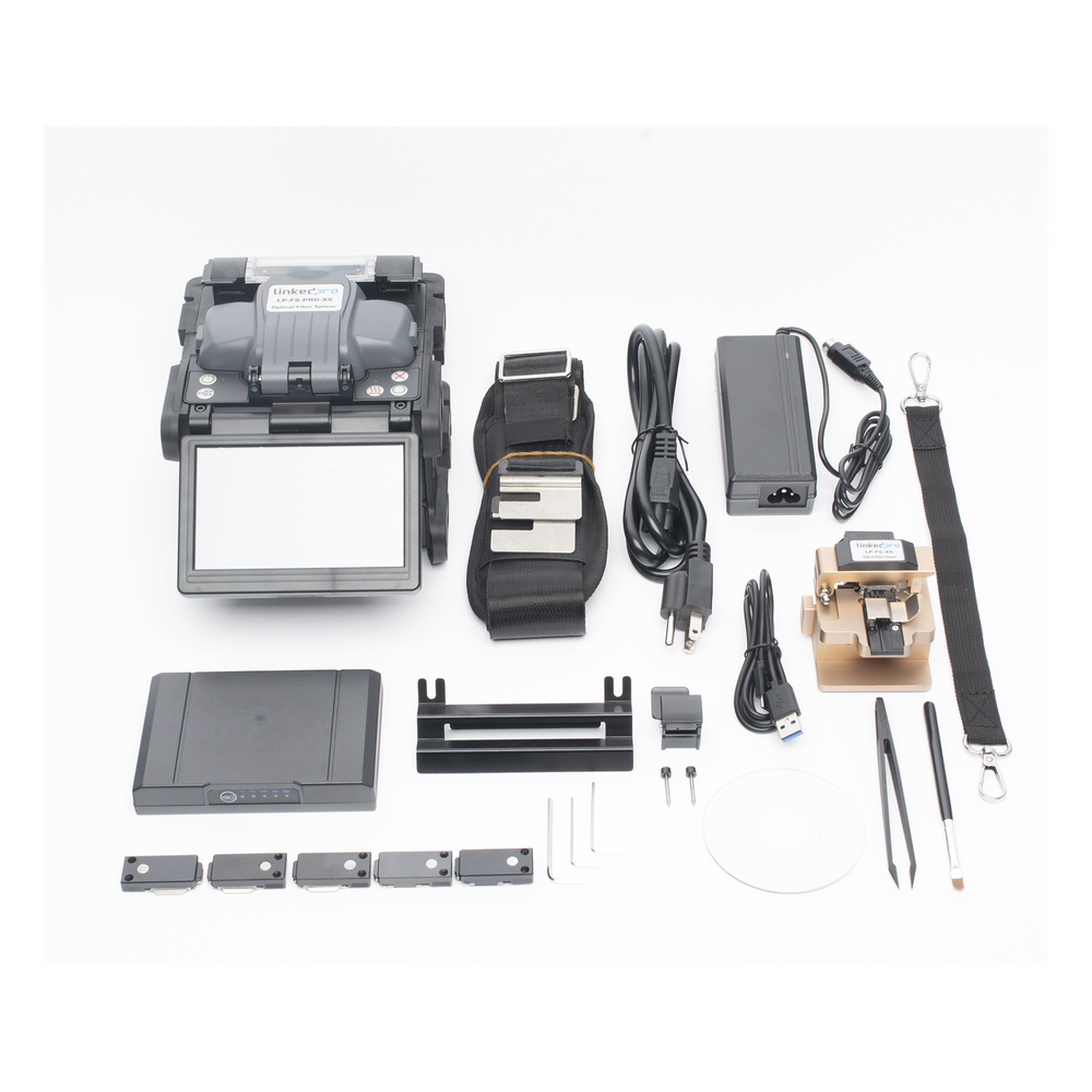 Fusionadora de Fibra Óptica LinkedPro LP-FS-PRO-X6 Multimodo