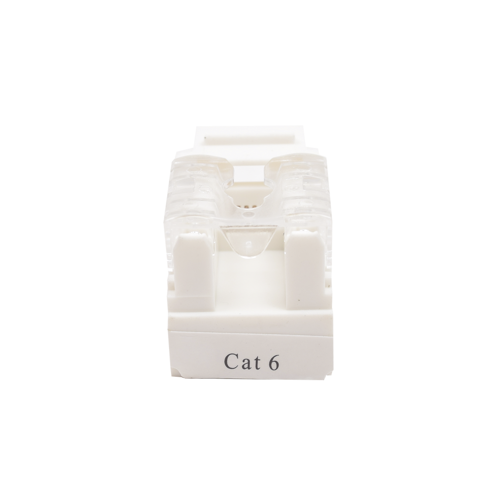Módulo Jack Keystone Cat6 con terminación 110 LinkedPro LP-KJ-601-WH Blanco