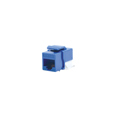 Módulo Jack Cat6 sin herramienta LinkedPro LP-KJ-610-BU Azul