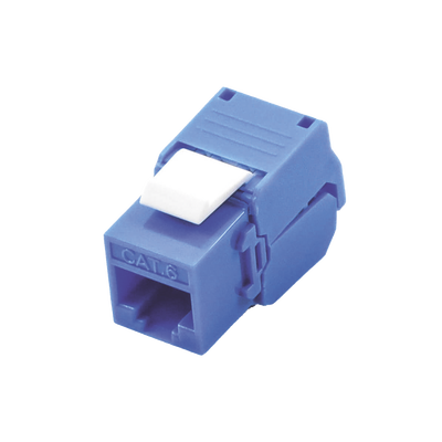 Módulo Jack Keystone Cat6 LinkedPro LP-KJ-610-TTBU Azul