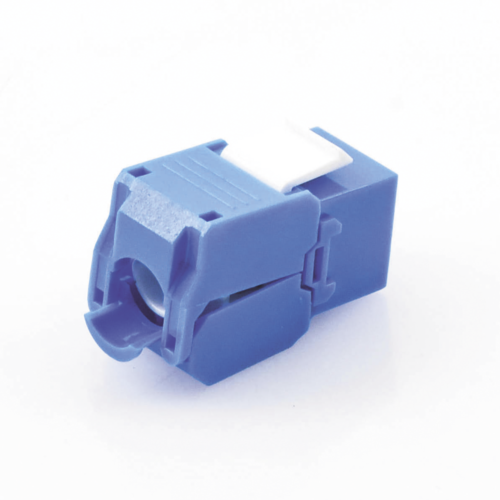 Módulo Jack Keystone Cat6 LinkedPro LP-KJ-610-TTBU Azul