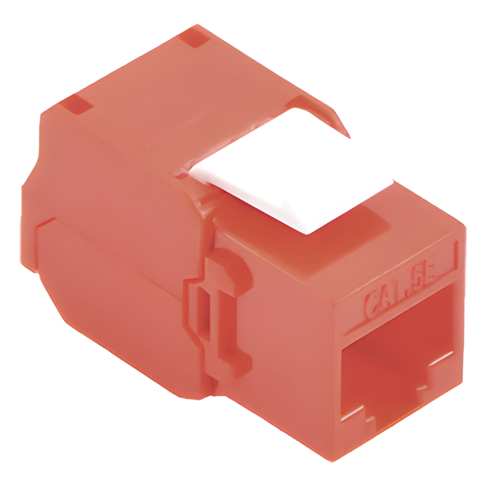 Módulo Jack Keystone Cat6 LinkedPro LP-KJ-610-TTRD Rojo