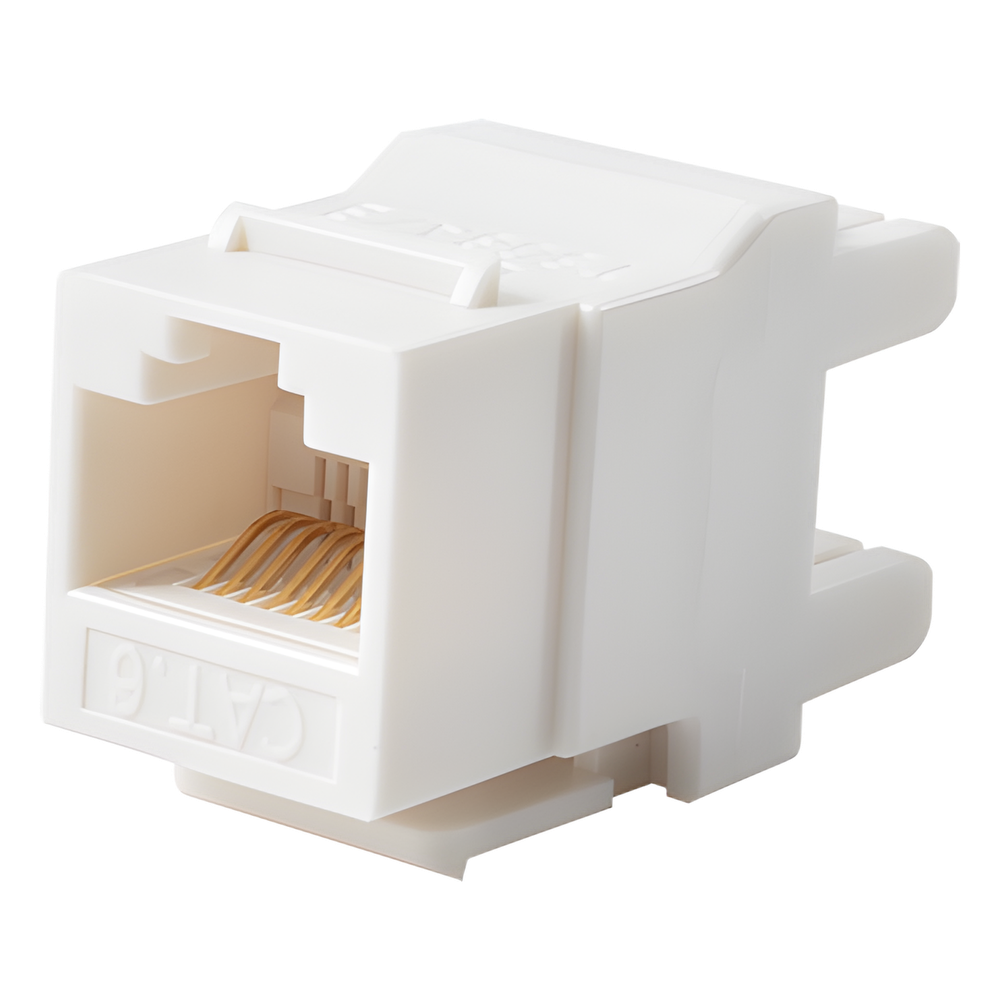 Módulo Jack Keystone Cat6 con terminación 110 LinkedPro LP-KJ-649-WH Blanco