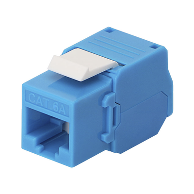 Módulo Jack Keystone Cat6A LinkedPro LP-KJ-6A-TTBU Azul