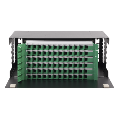 Distribuidor de Fibra Óptica con bandejas deslizables LinkedPro LP-ODF-8072 Dúplex