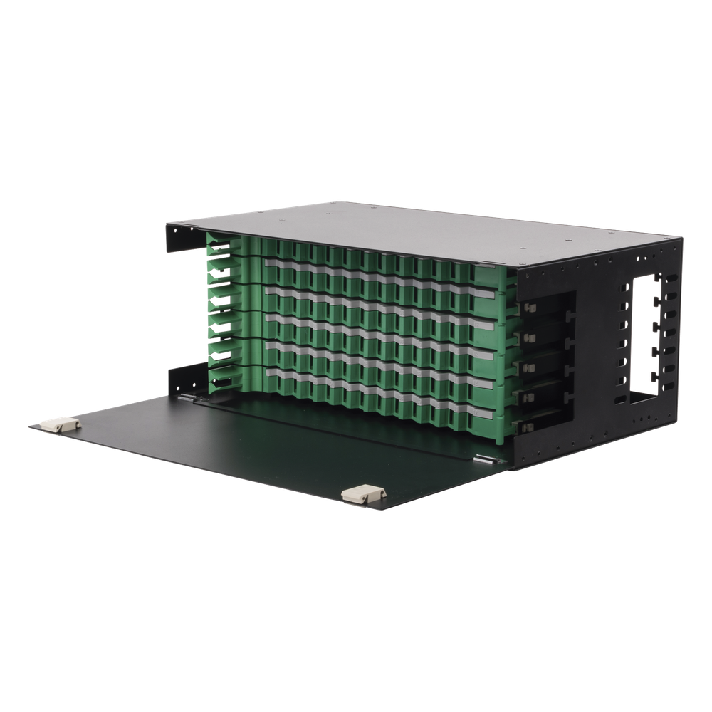 Distribuidor de Fibra Óptica con bandejas deslizables LinkedPro LP-ODF-8072 Dúplex
