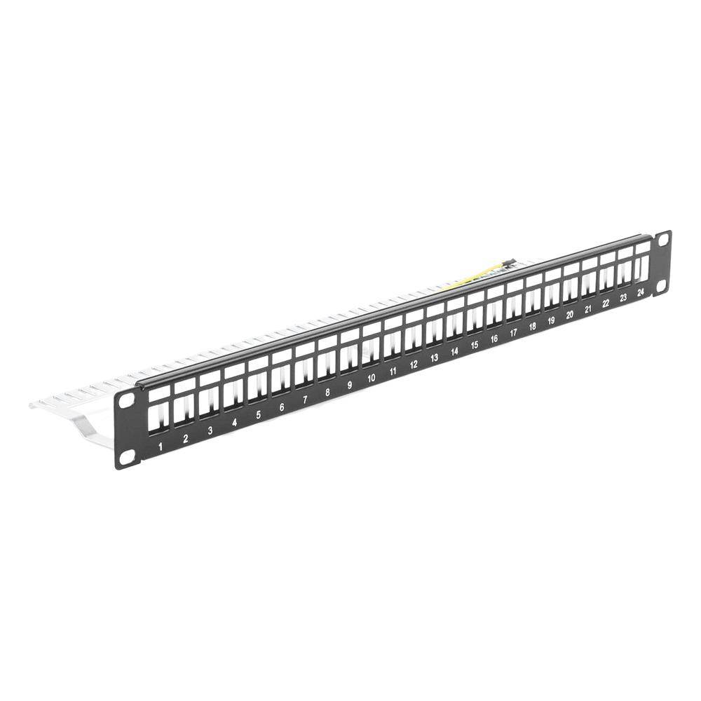 Patch panel modular Blindado LinkedPro LP-PP-23-STP-BK-24P