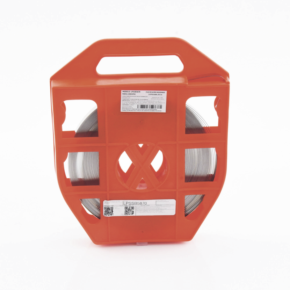 Cinta bandit de Acero Inoxidable 304 LinkedPro LP-SSB-5870 30.5 m