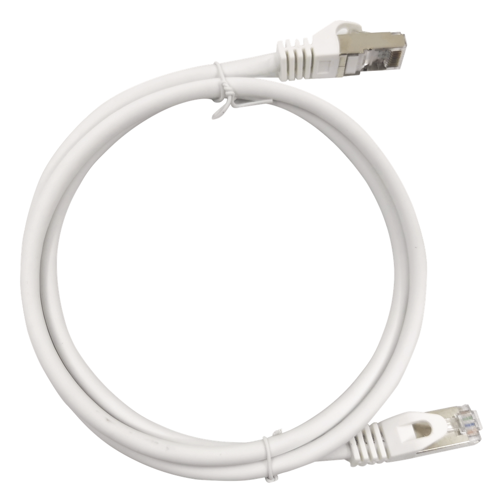Patch Cord Cat6A 10G blindado 2M LinkedPro LP-STP-6A-200WH 2 m Blanco