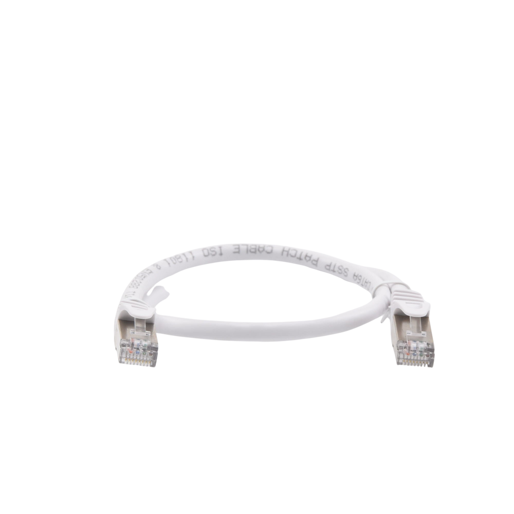 Patch Cord Cat6A 10G blindado 0.5M LinkedPro LP-STP6A050WH 0.5 m Blanco