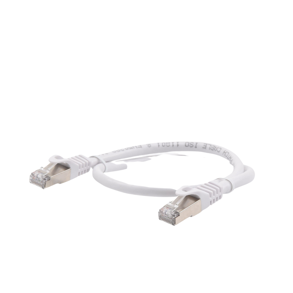 Patch Cord Cat6A 10G blindado 0.5M LinkedPro LP-STP6A050WH 0.5 m Blanco
