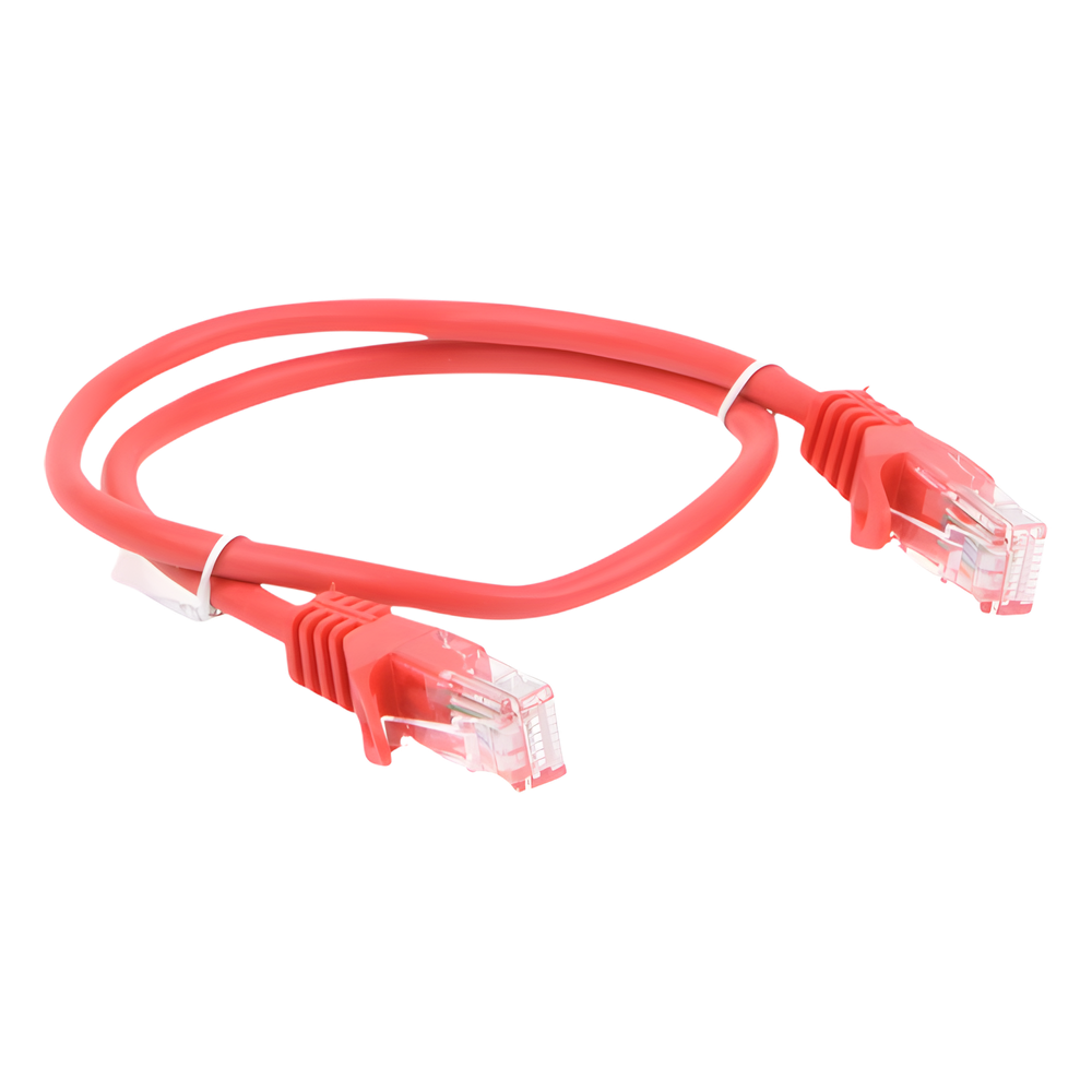 Cable de parcheo UTP Cat5e LinkedPro LP-UT3-050-RD 0.5 m Rojo