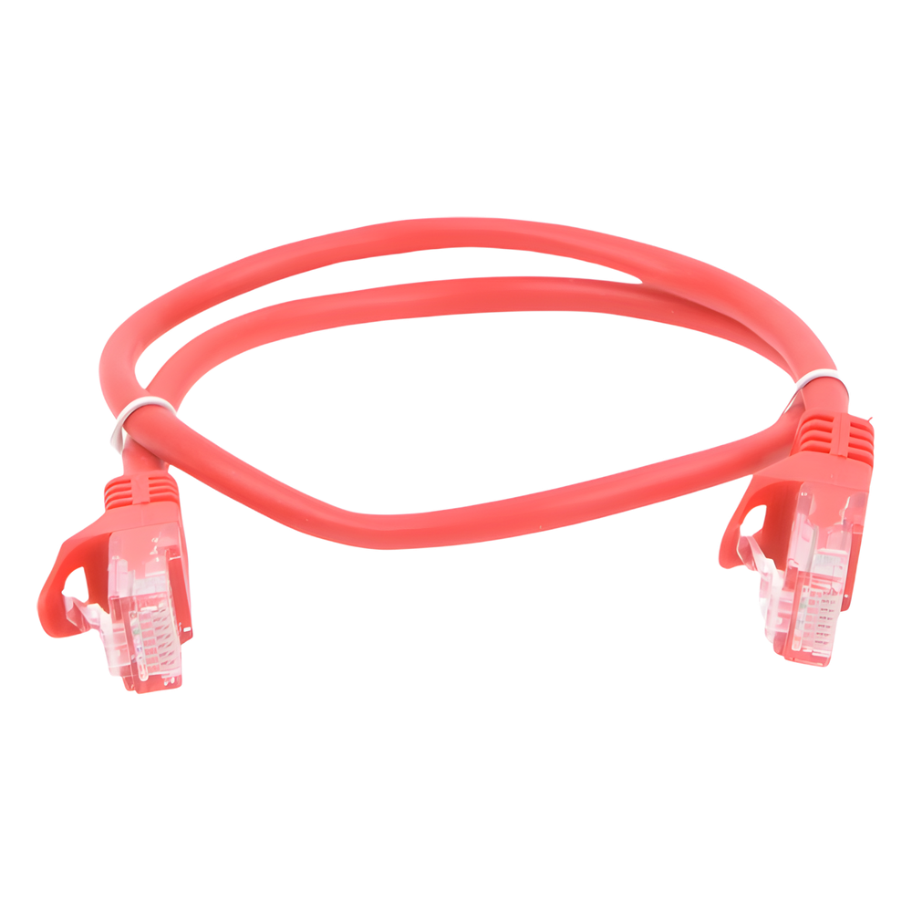 Cable de parcheo UTP Cat5e LinkedPro LP-UT3-050-RD 0.5 m Rojo