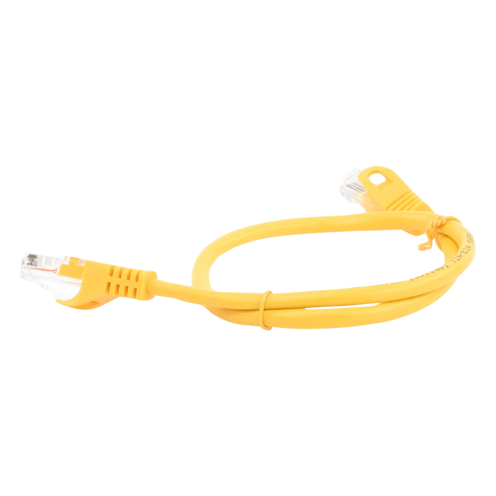 Cable de parcheo UTP Cat5e LinkedPro LP-UT3-050-YE 0.5 m Amarillo