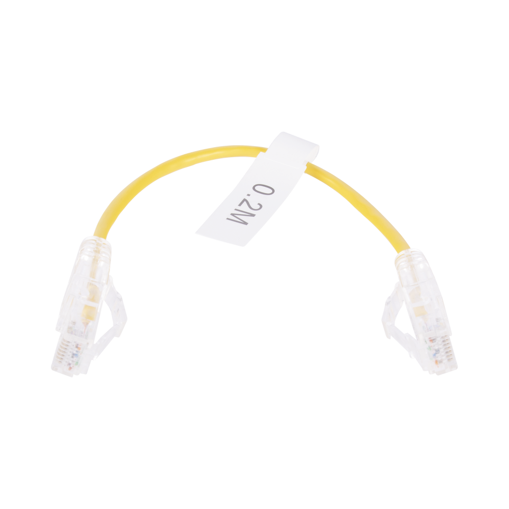 Cable de Parcheo Slim UTP Cat6 LinkedPro LP-UT6-020-YE28 Amarillo
