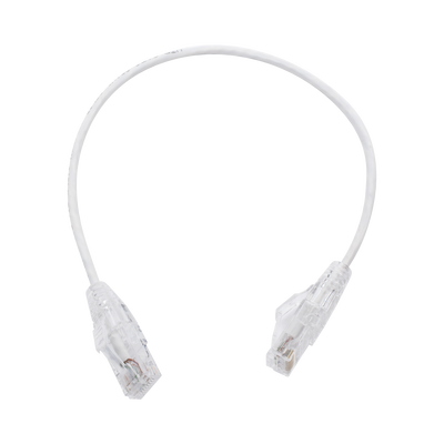 Cable de Parcheo Slim UTP Cat6 LinkedPro LP-UT6-030-WH28 Blanco
