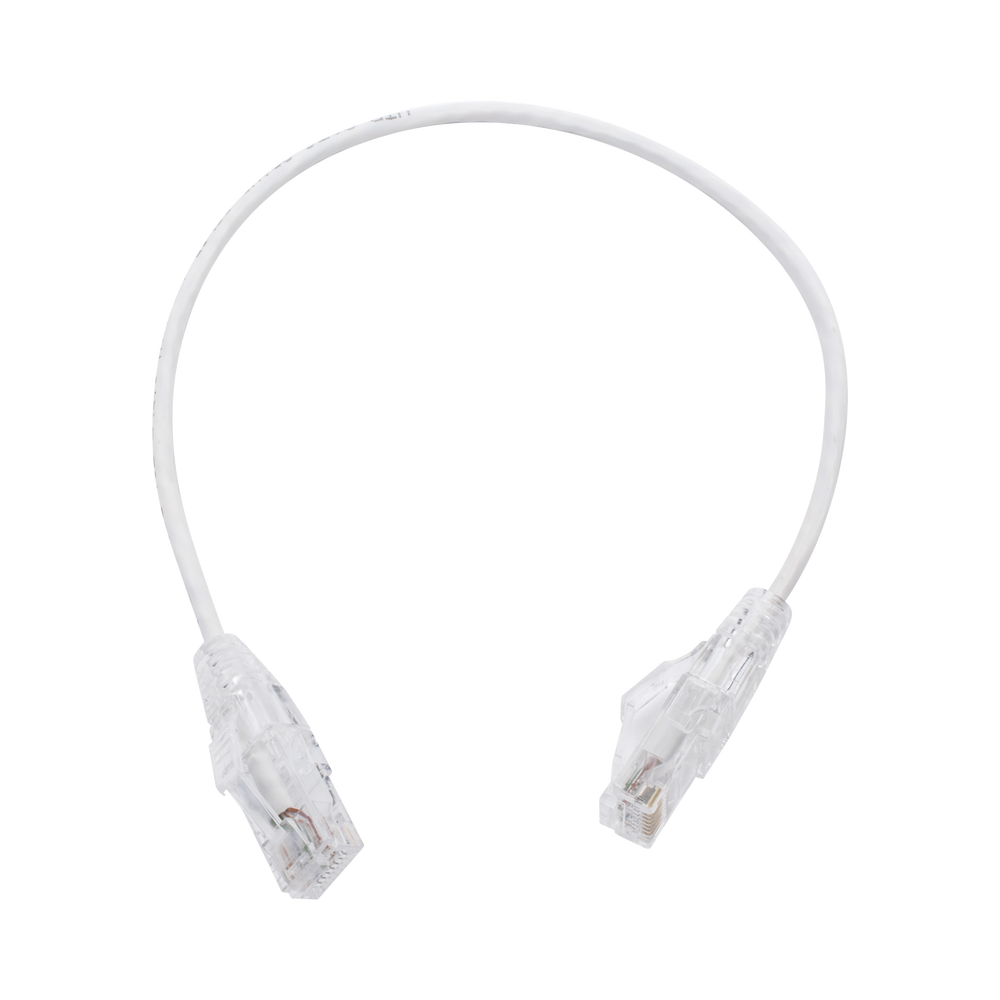 Cable de Parcheo Slim UTP Cat6 LinkedPro LP-UT6-030-WH28 Blanco