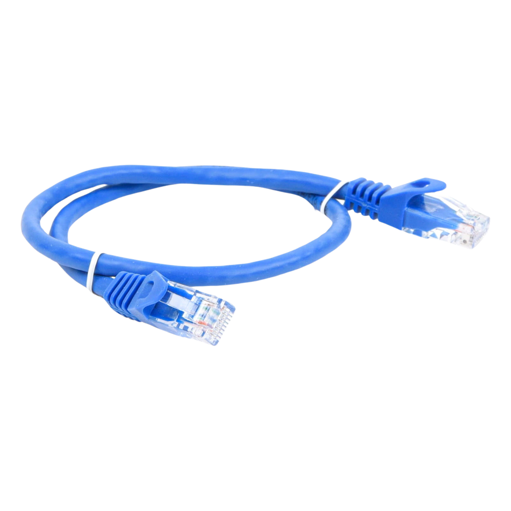 Cable de parcheo UTP Cat6 LinkedPro LP-UT6-050-BU 0.5 m Azul