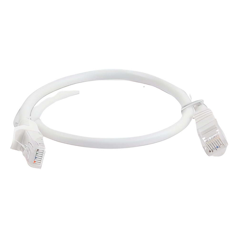 Cable de parcheo UTP Cat6 LinkedPro LP-UT6-050-WH 0.5 m Blanco