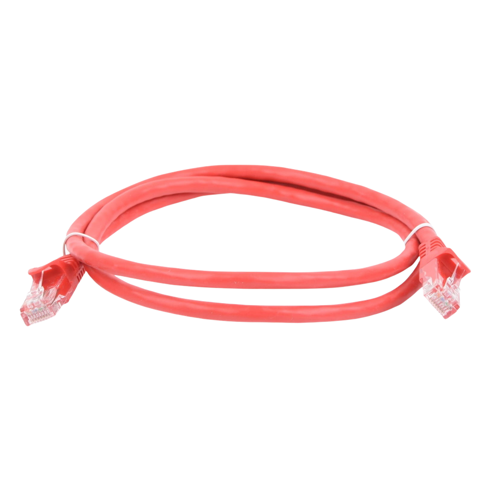Cable de parcheo UTP Cat6 LinkedPro LP-UT6-100-RD 1 m Rojo