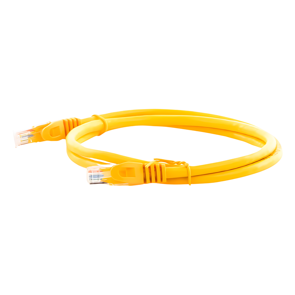 Cable de parcheo UTP Cat6 LinkedPro LP-UT6-100-YE 1 m Amarillo