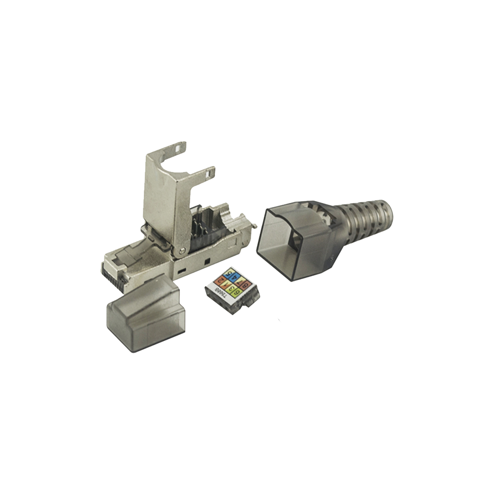 Plug modular RJ45 Blindado Categoría 6A -Sin LinkedPro LPKJ6A17S