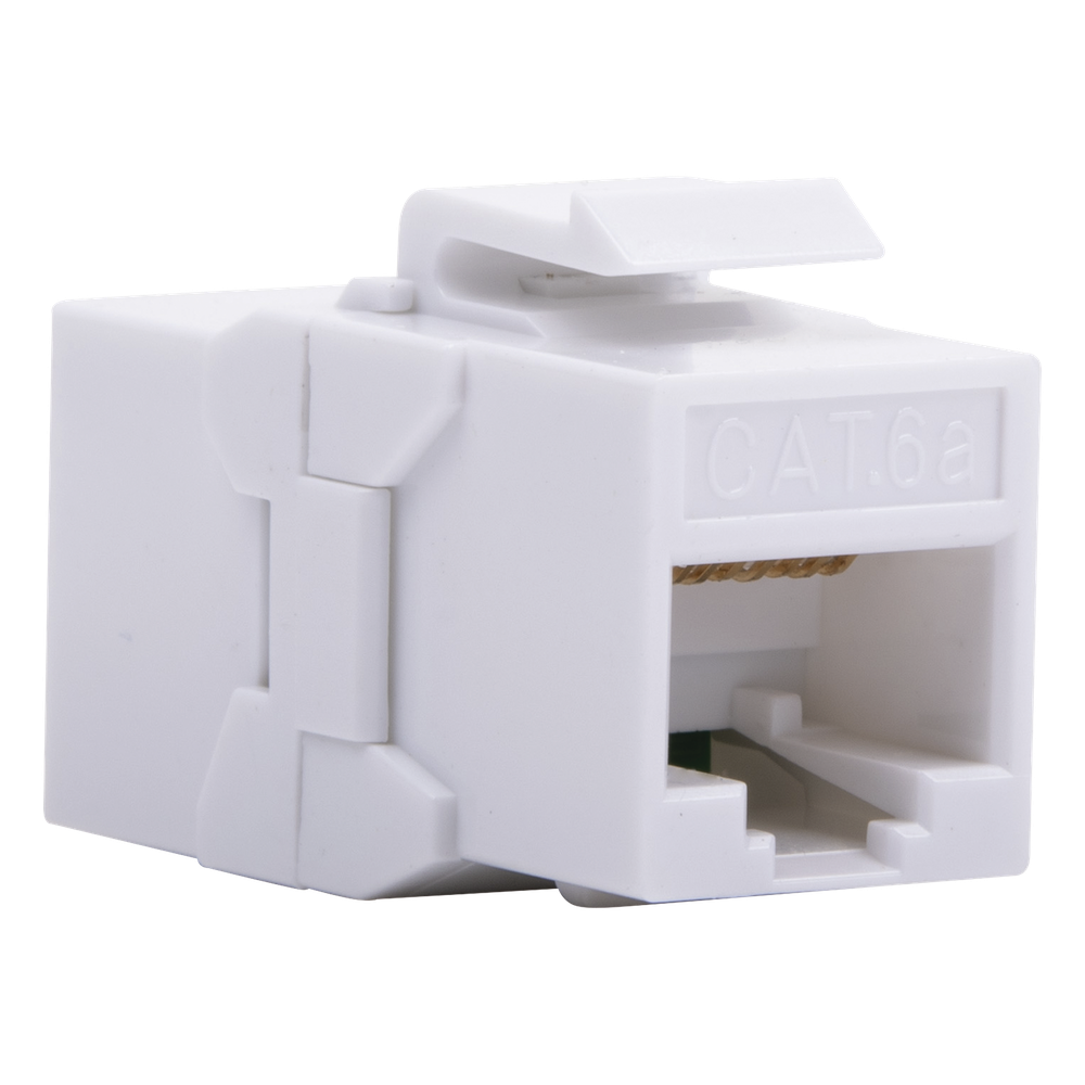 Acoplador UTP Cat6A hembra LinkedPro LPKJUC6A Blanco