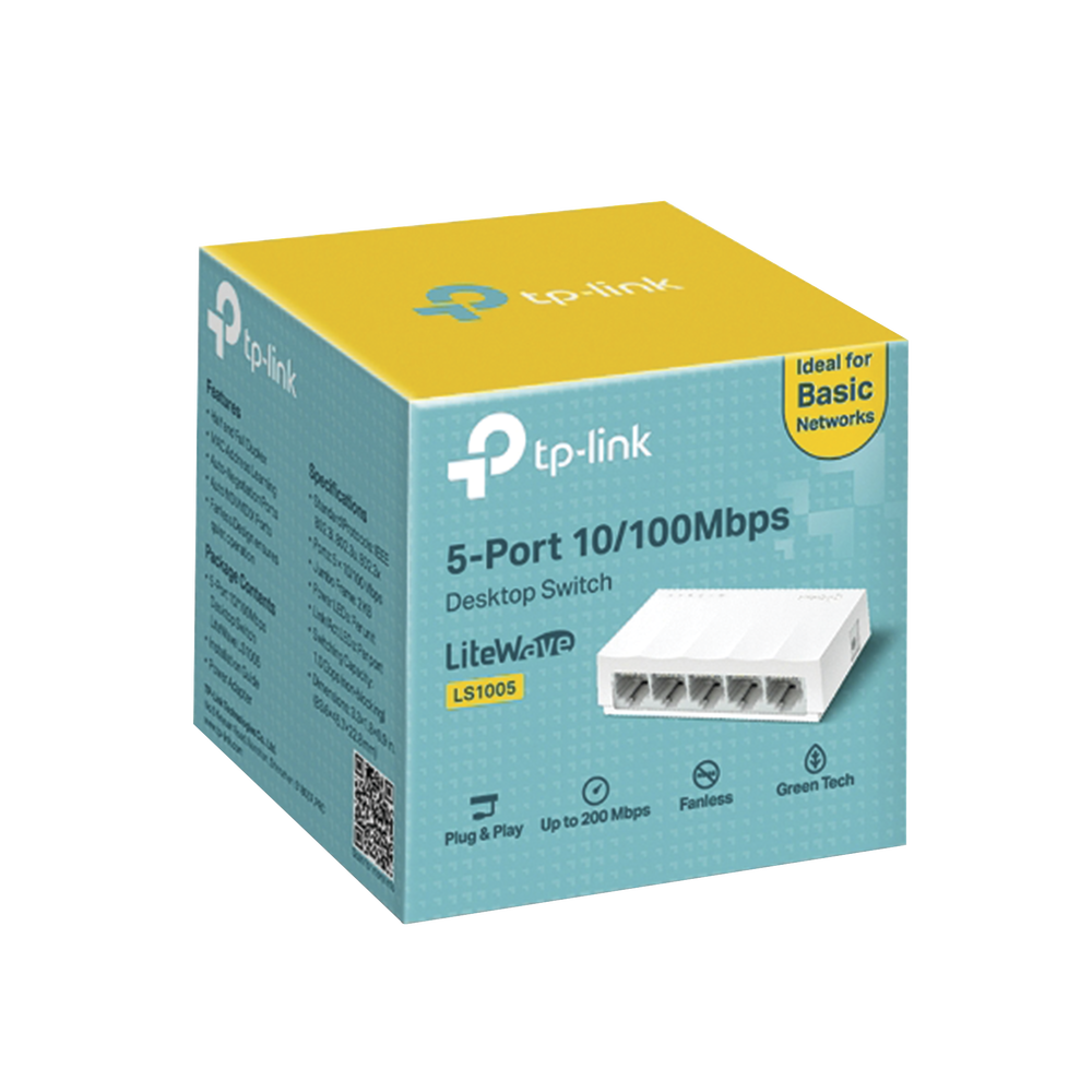 Switch para escritorio 8 puertos 10 TP-Link LS1008