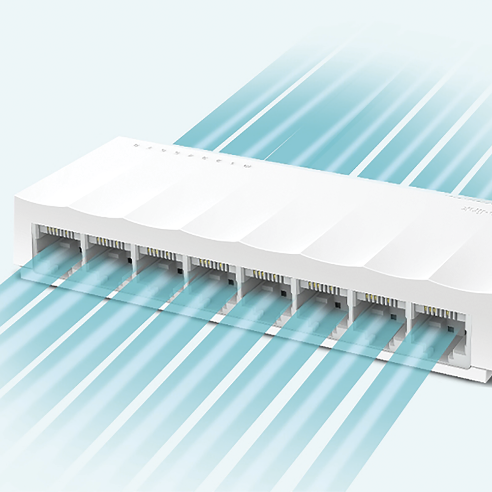 Switch para escritorio 8 puertos 10 TP-Link LS1008