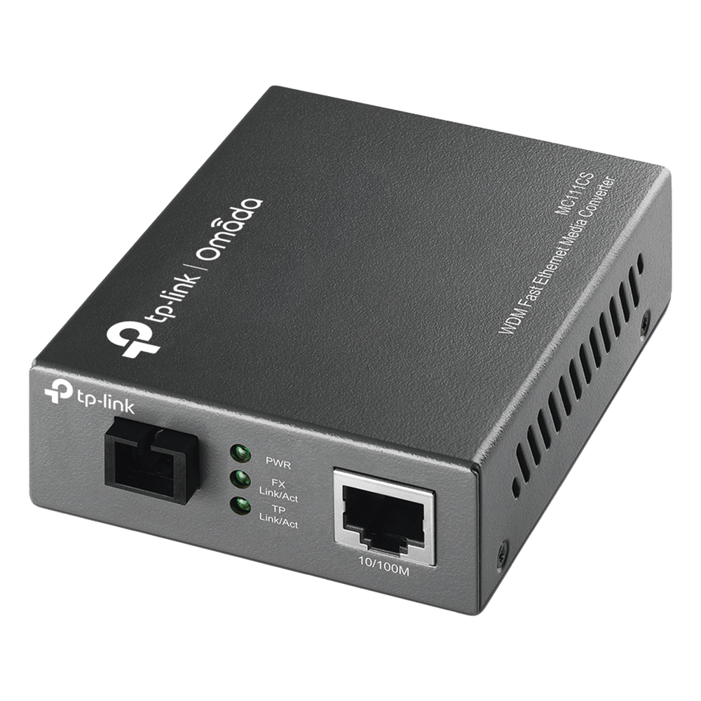 Convertidor Multimedia VDM TP-Link MC111CS Monomodo SC/UPC 1 puerto