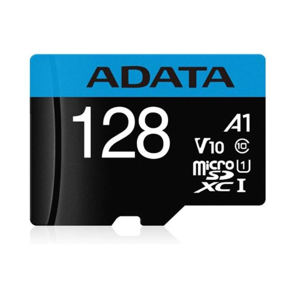 memoria-microsd-adata-128gb-microsdxc-uhs-i-clase-10-v10-a1-100mb-s-adaptador-ausdx128guicl10a1-ra1-vista_1