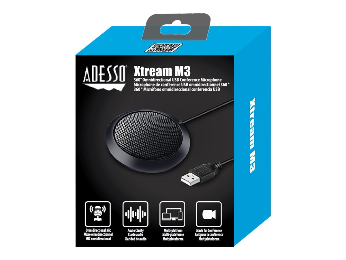 Micrófono Adesso M3 Wired Condenser Microphone - vista 3