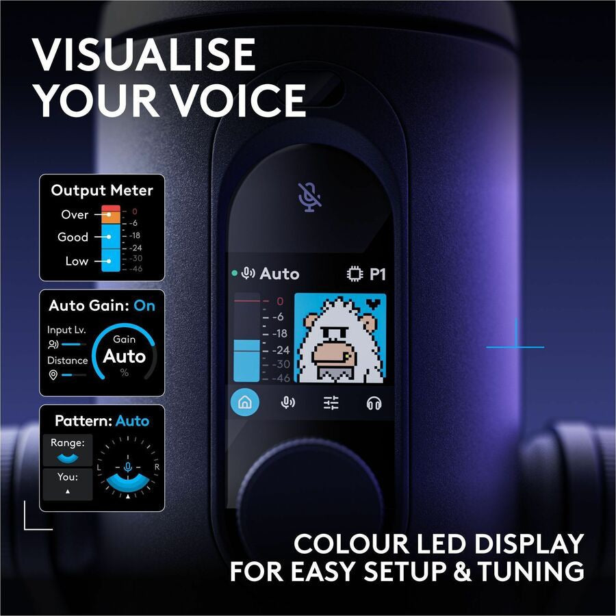 Micrófono Blue Logitech G Blue Yeti 2 USB Mic - vista 6