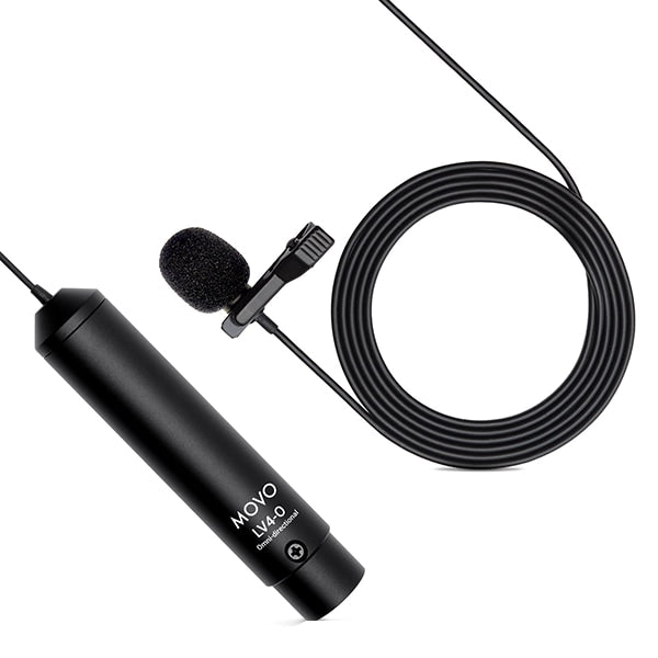 Micrófono Inalámbrico Movo Omnidirectional XLR Lavalier Microphone - vista 1