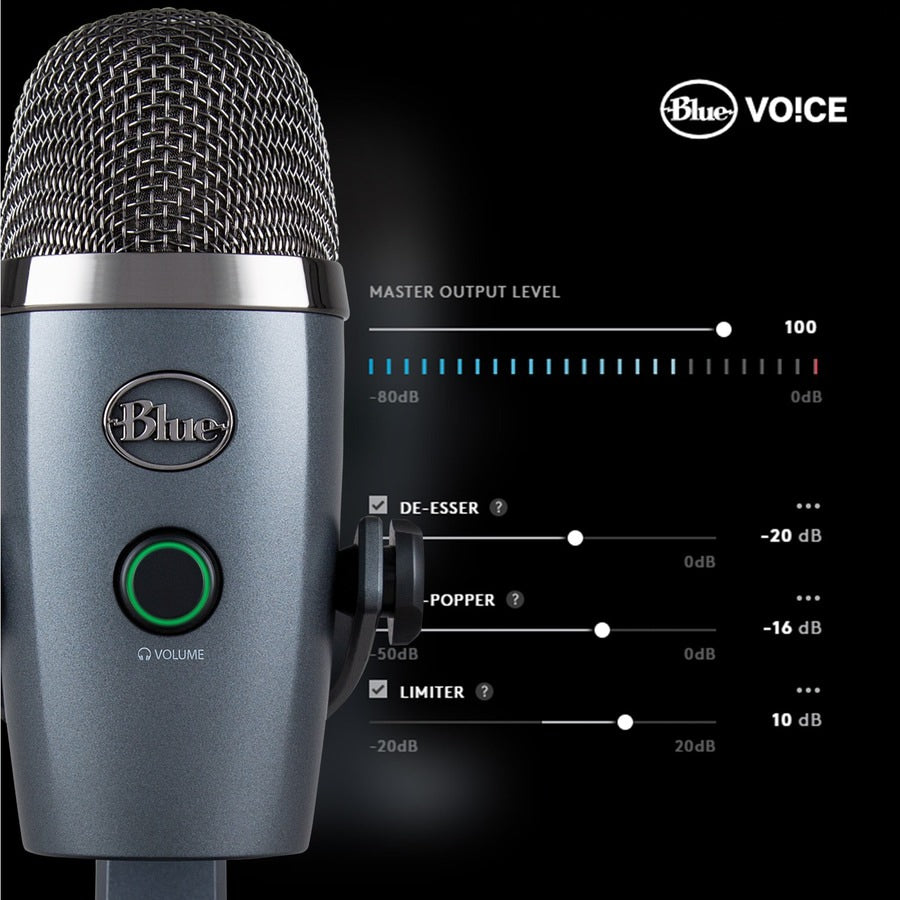 Micrófono Logitech G Yeti Nano Dual-Pattern USB Microphone - vista 4